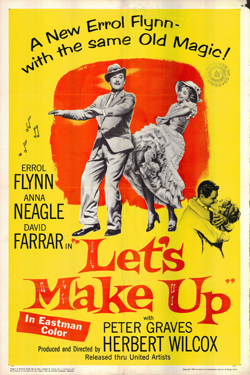 let's make up 1956 one sheet poster folded
